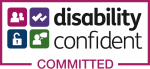 Disability confident logo