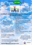 Staying Well Poster 6 week Course