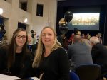 Sarah and Natalie at awards evening 24.10.2023